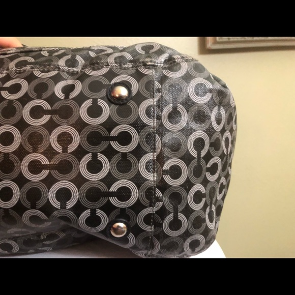 Coach signature diaper bag EUC